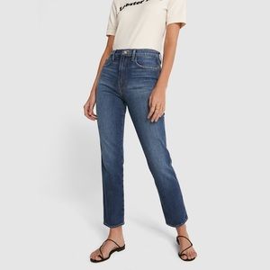 Goop x frame size 28 slender straight leg jeans
